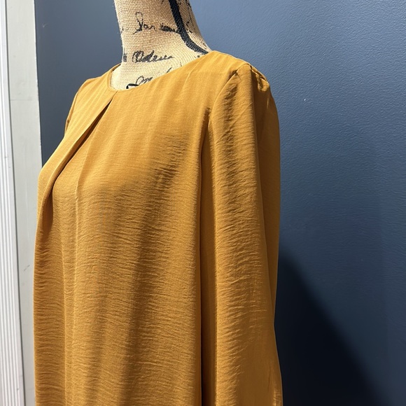 Mustard H&M Shift Dress size 8 BNWT - Picture 3 of 6